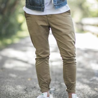 6Gjd8U Men's Straight Fit Chino Pants — Cotton Twill